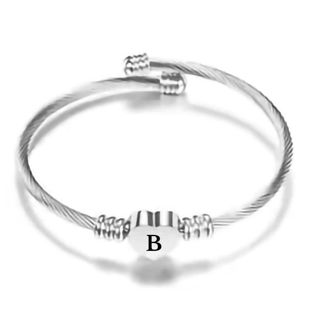 To my Daughter - Heart bracelet