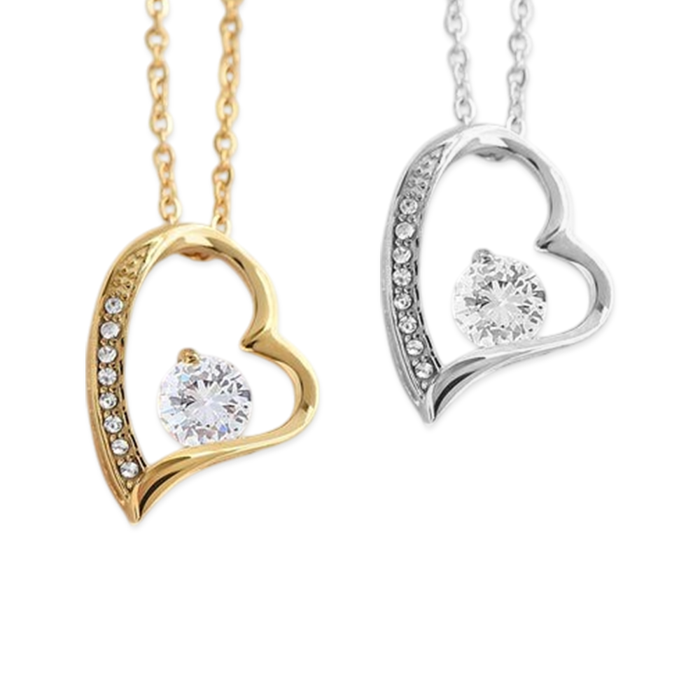 To My Queen - Heart Eternal Necklace