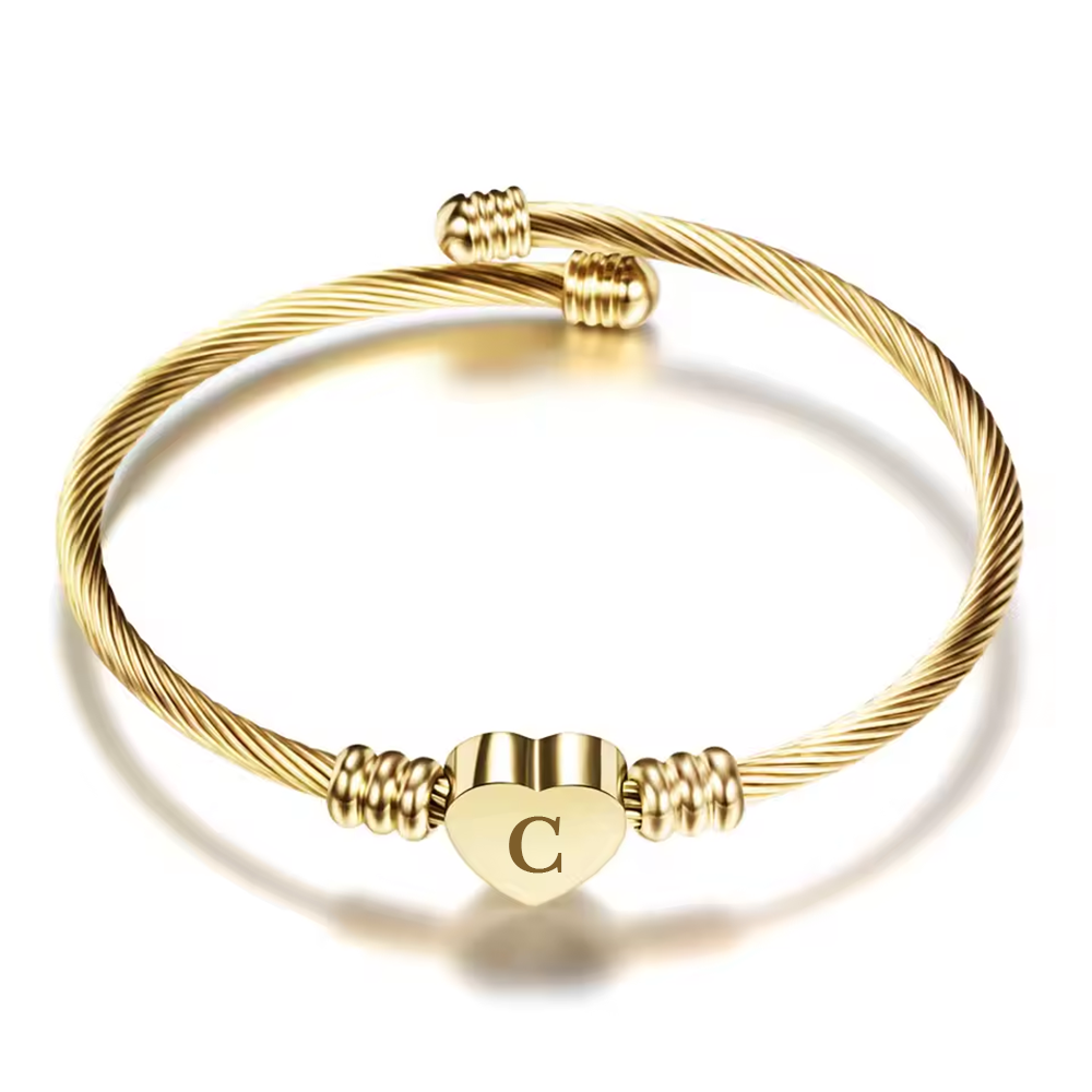 To my Daughter - Heart bracelet