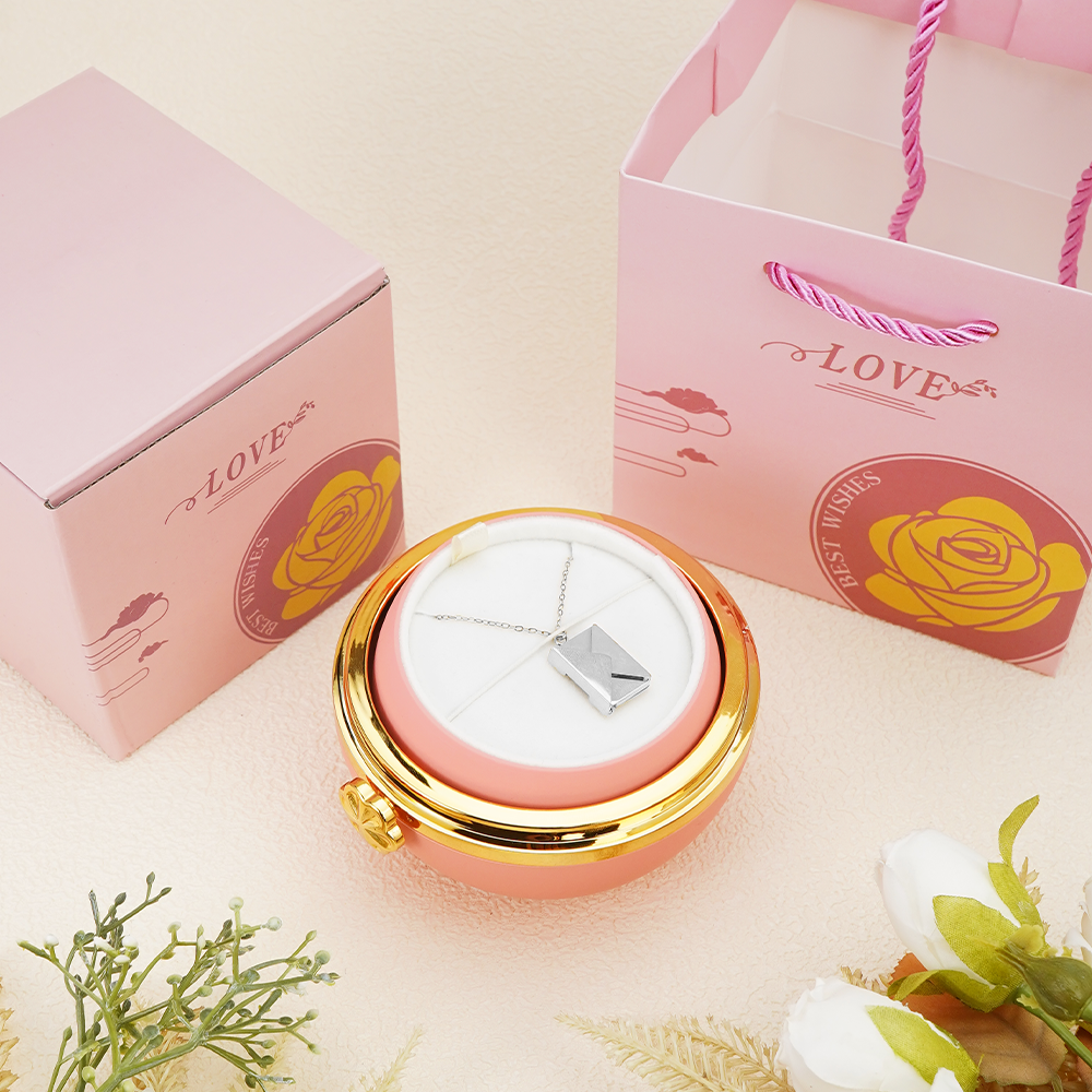 To My Love - Eternal Rose Sphere - Gold