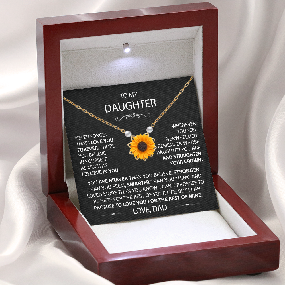 To my Daughter - My sunflower