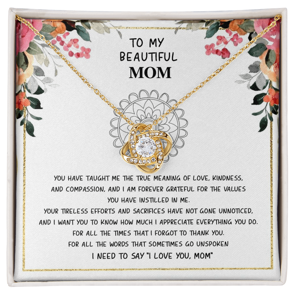 To my Mom - Forever Grateful