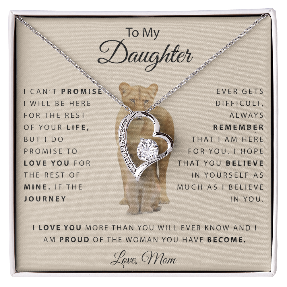 To My Daughter - I’m Proud of You - Love, Mom