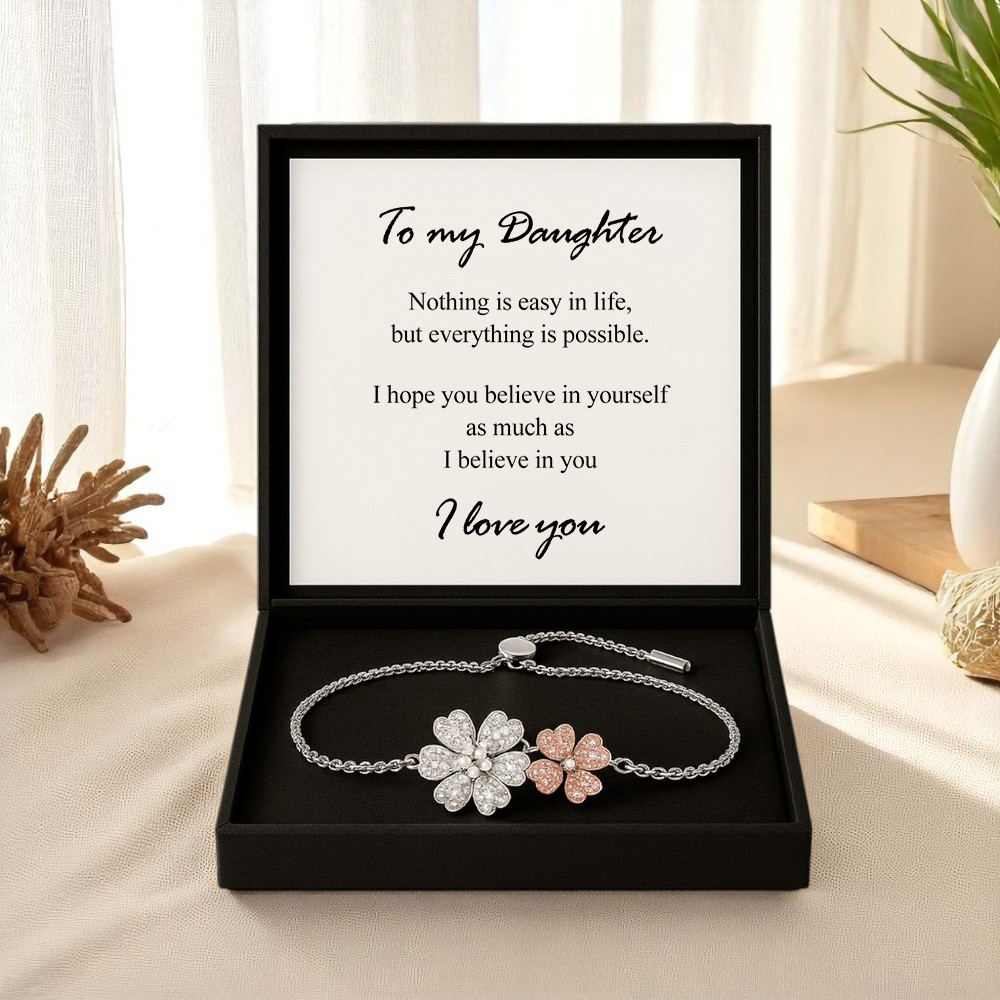 To my Daughter - Petals of Love Bracelet