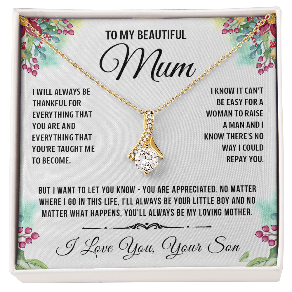 To My Special Mum - Pendant Necklace