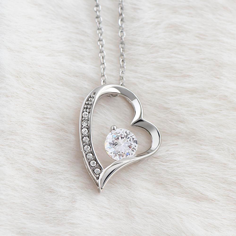 To My Queen - Heart Eternal Necklace