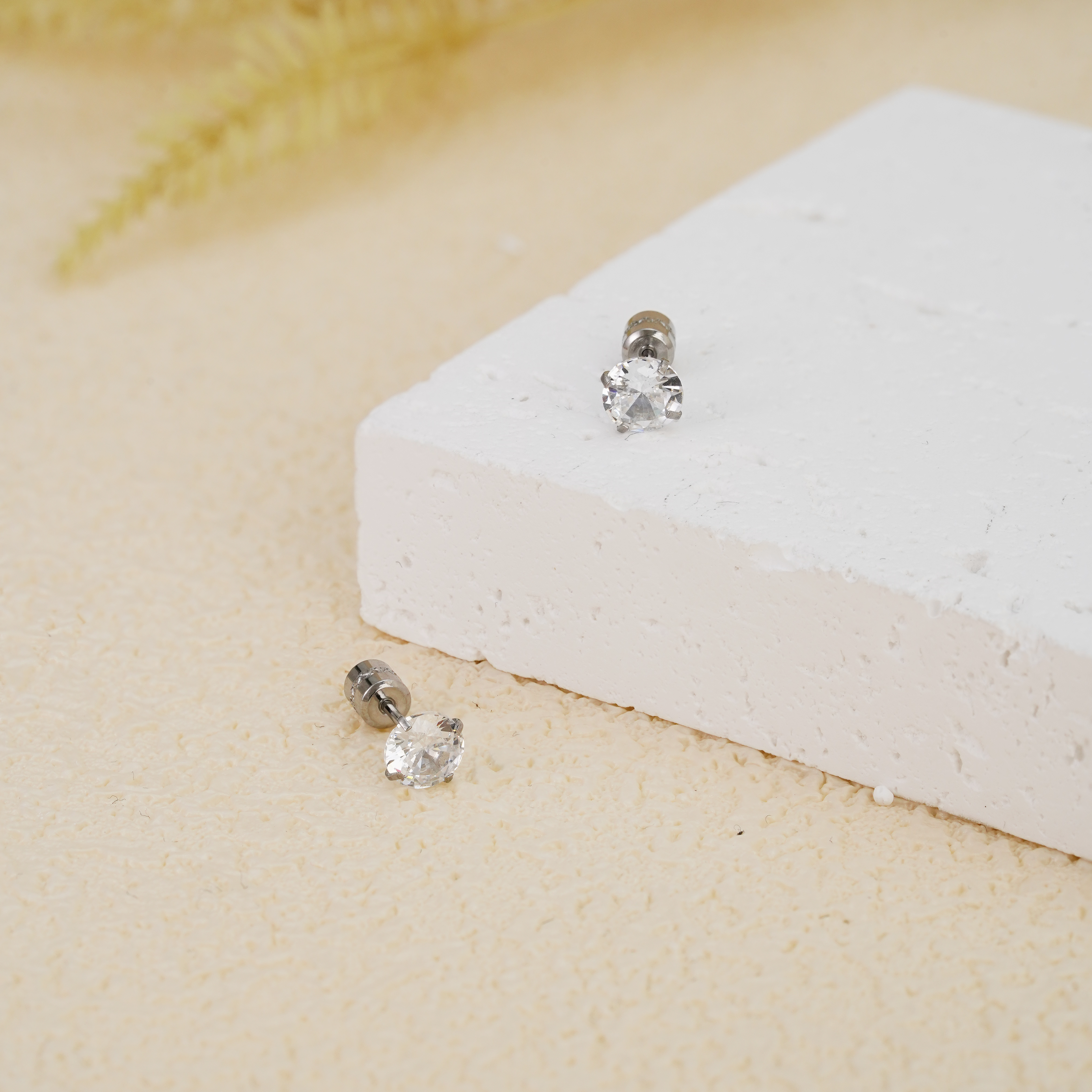 925 Silver Cubic Earrings