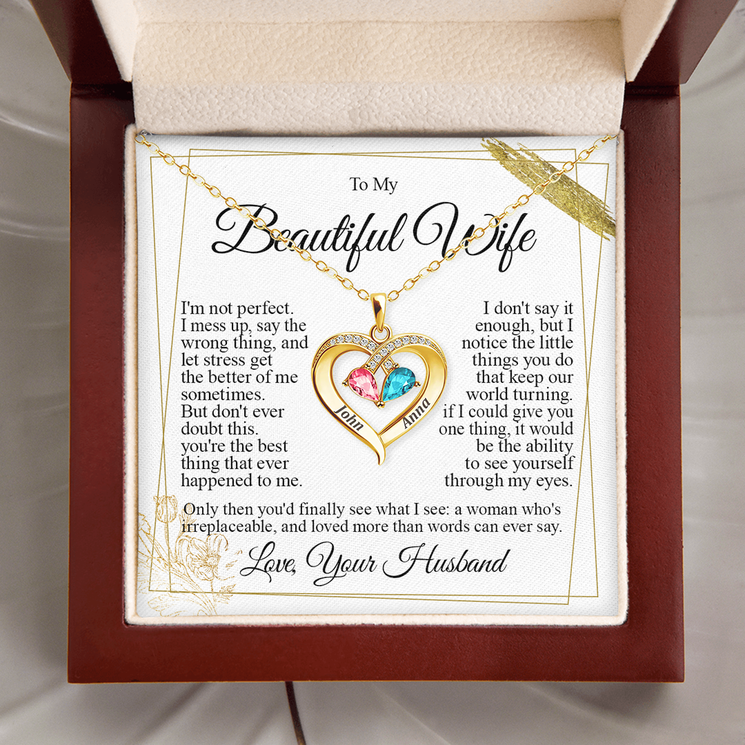 To my Wife - Forever Love Necklace