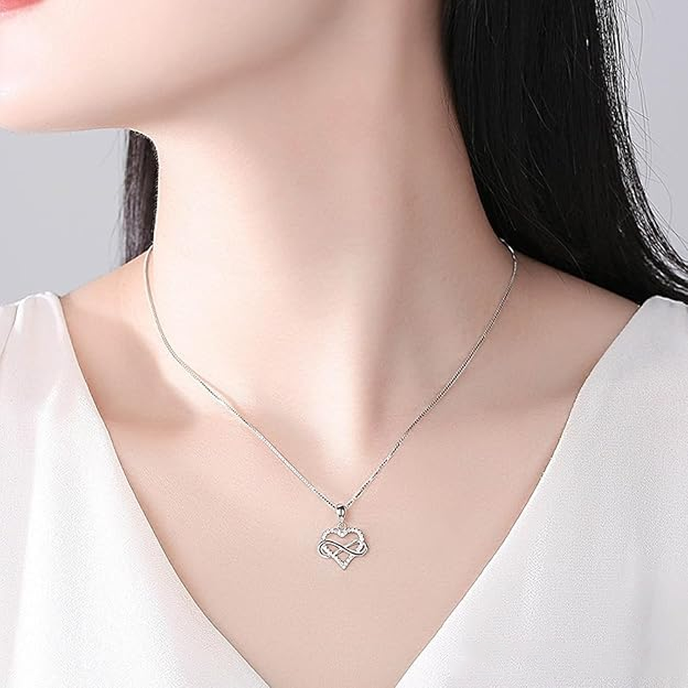 To my Wife - Infinity Heart Necklace
