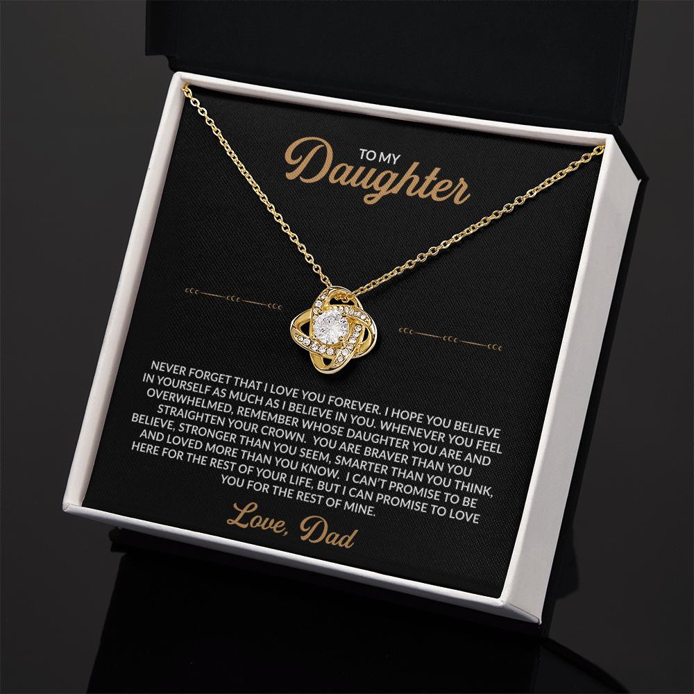 To My Daughter – Always With You Necklace