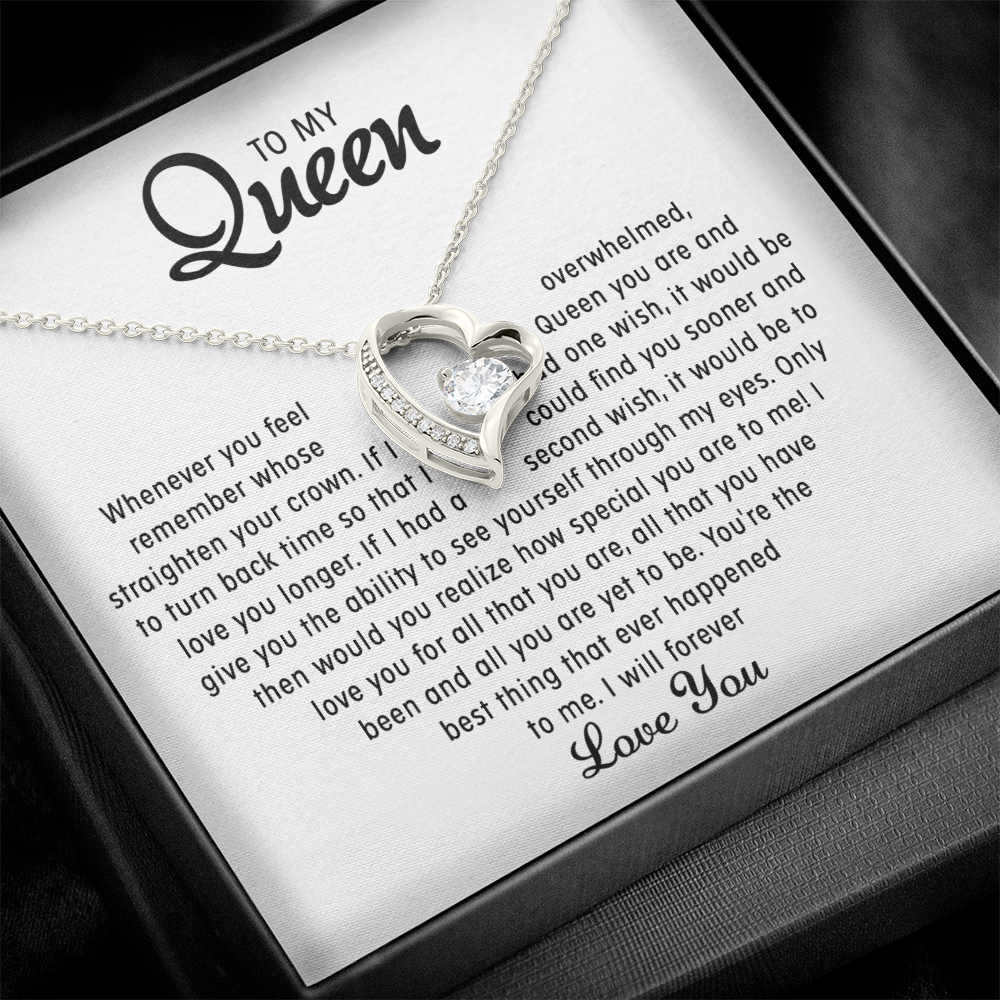To my Queen - Forever Love necklace