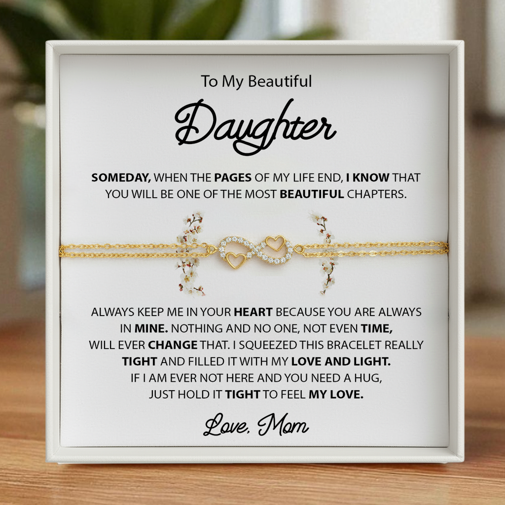 Always Keep Me In Your Heart - Bracelet for Daughter