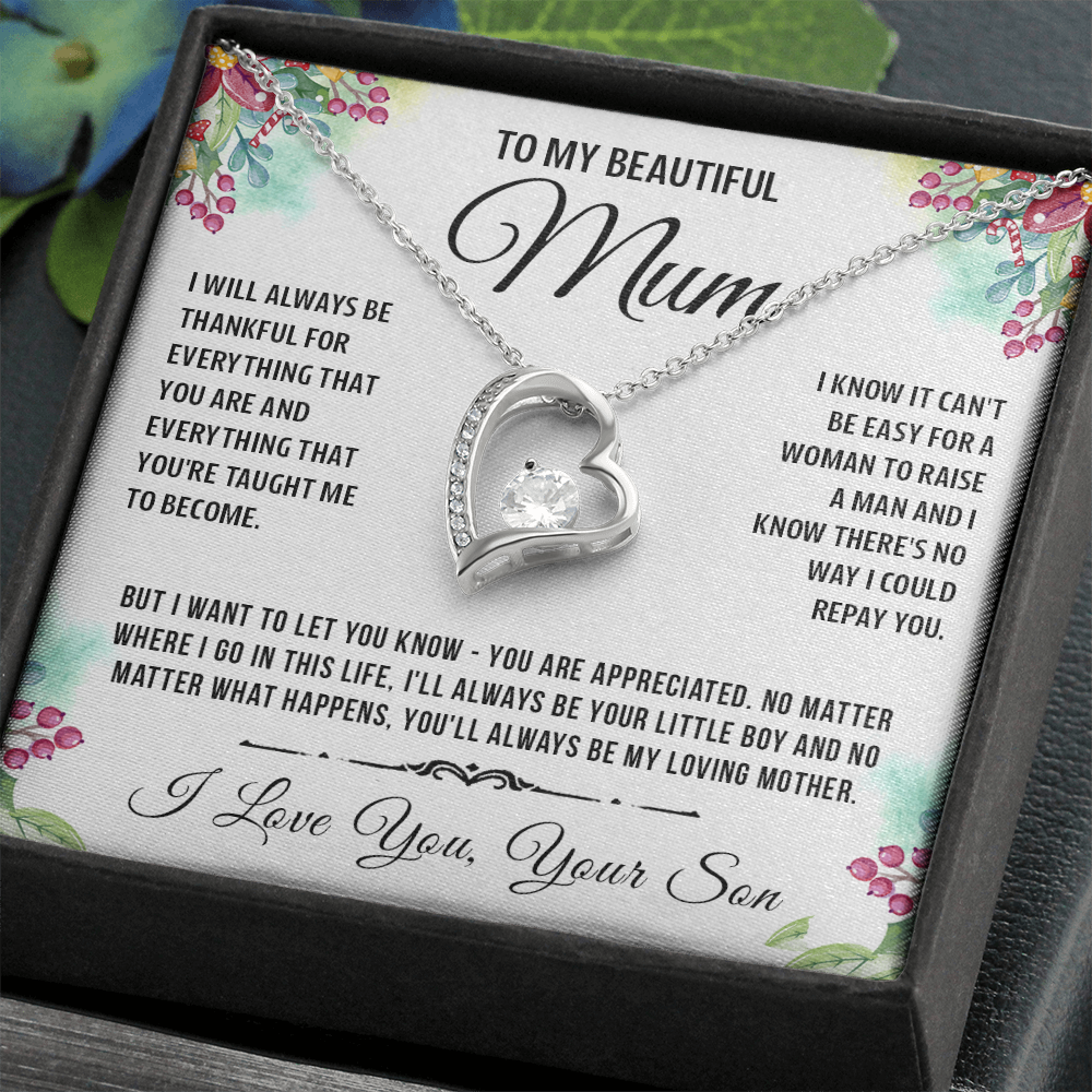 To My Special Mum - Heart Necklace