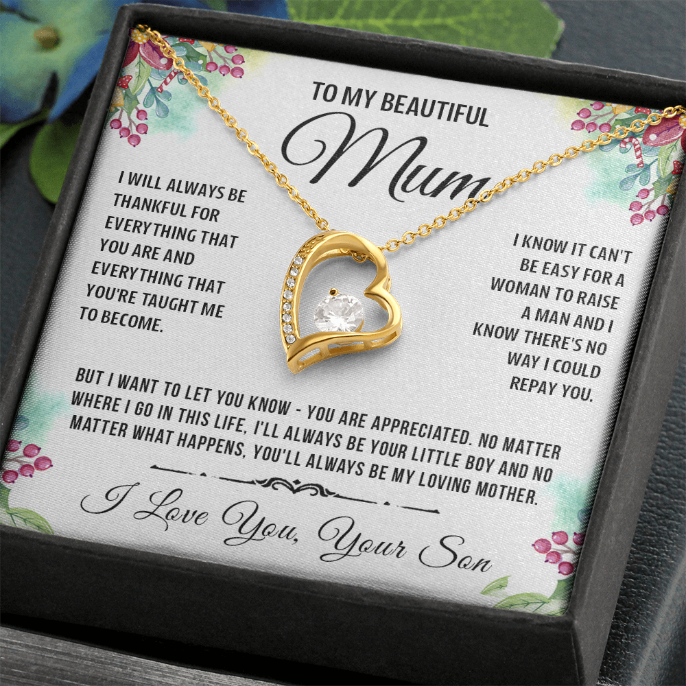 To My Special Mum - Heart Necklace