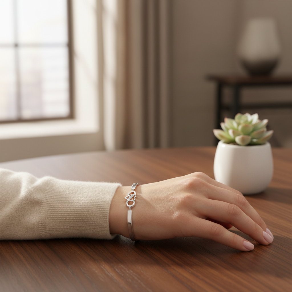 No Storm, No Strength | Never Forget How Much I Love You | Infinity bracelet