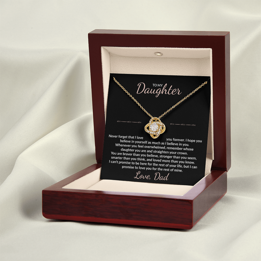 To My Daughter – Unbreakable Bond Necklace