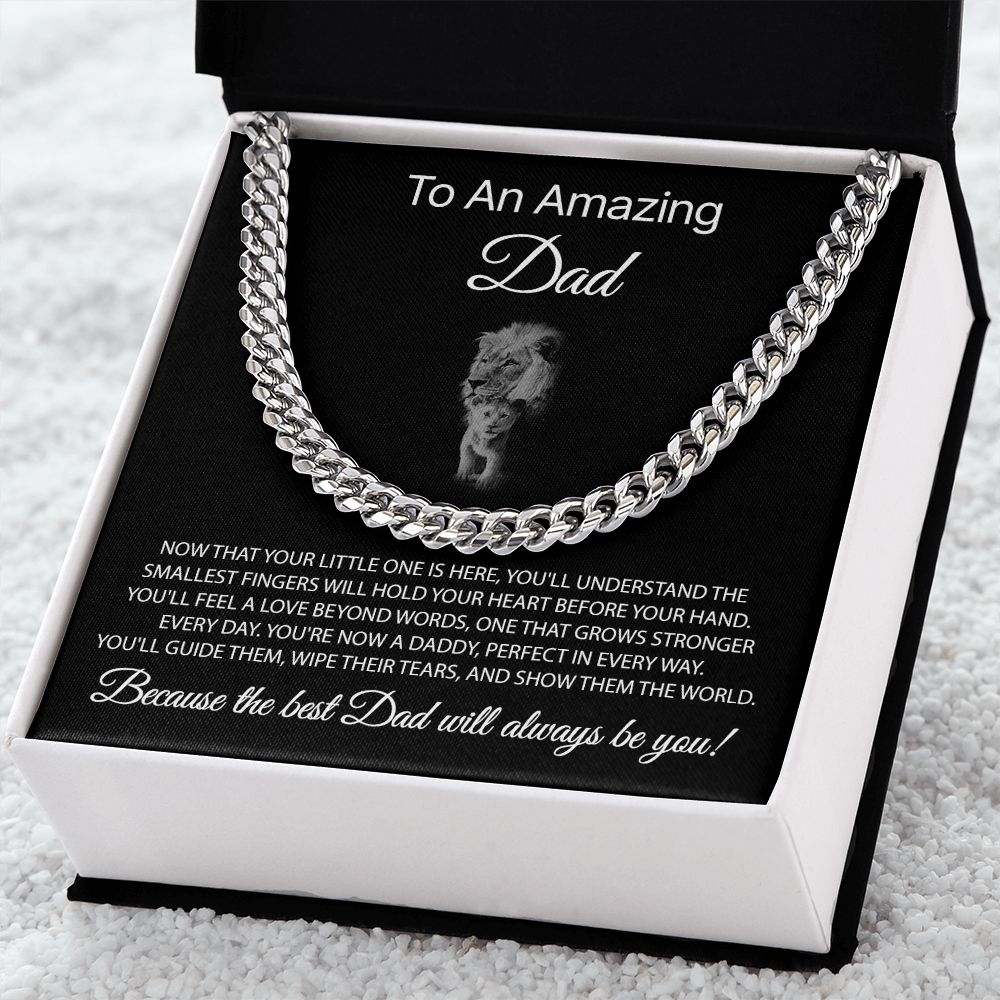 To an amazing Dad - Now that your little one is here.