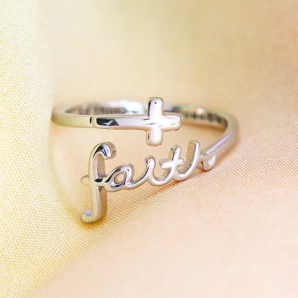 To my Granddaughter - Faith Ring