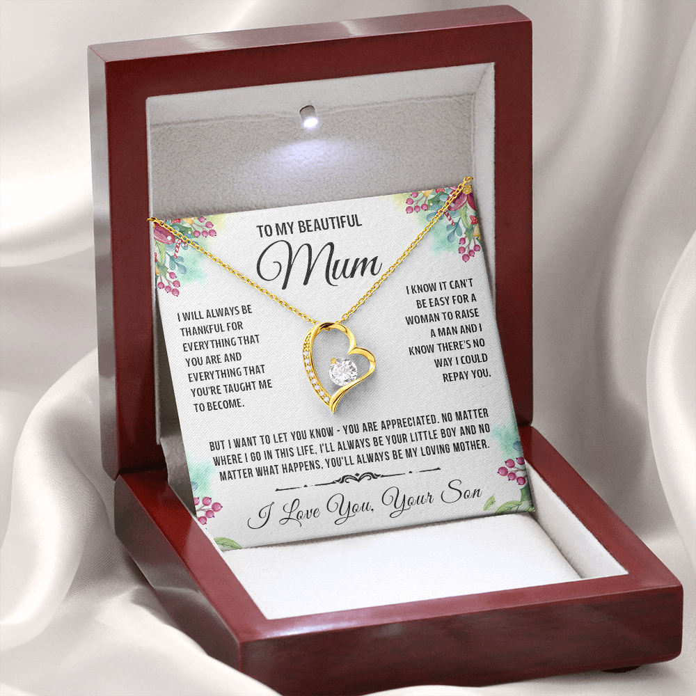 To My Special Mum - Heart Necklace