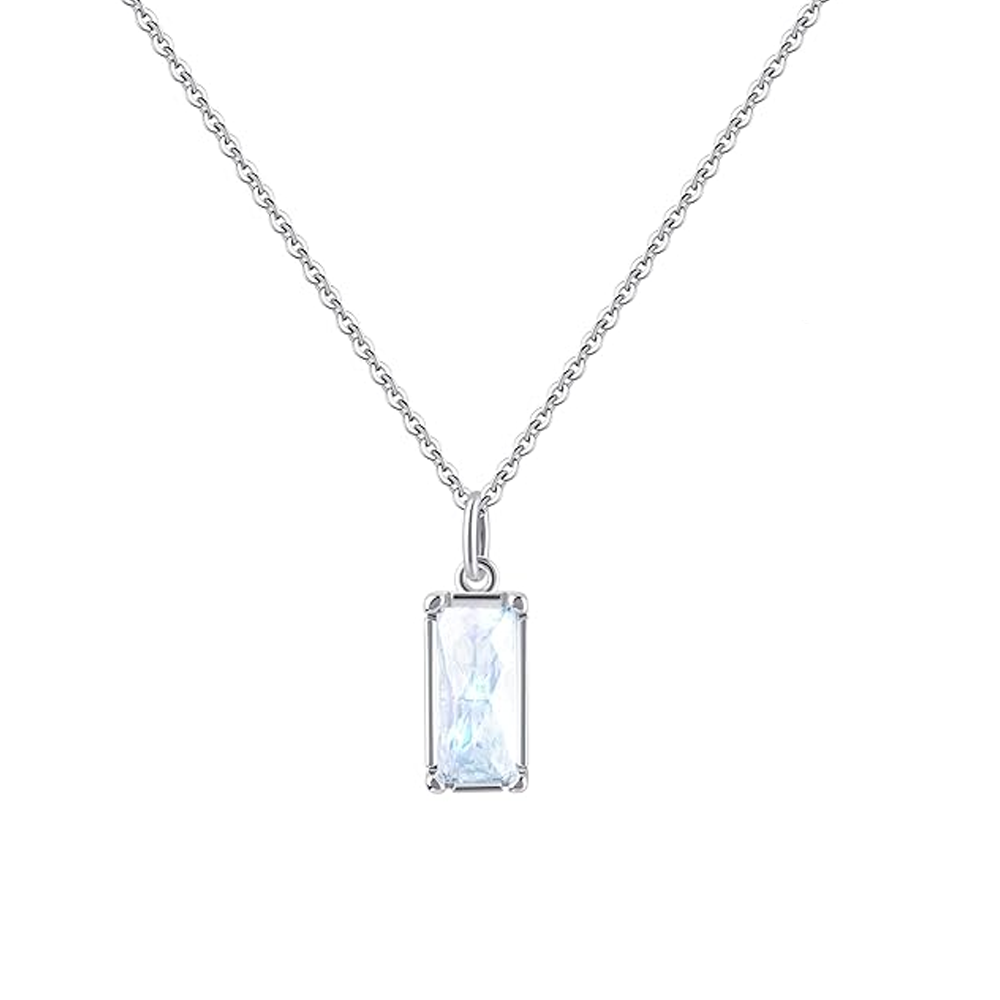 To my Wife - Moonstone Love Necklace