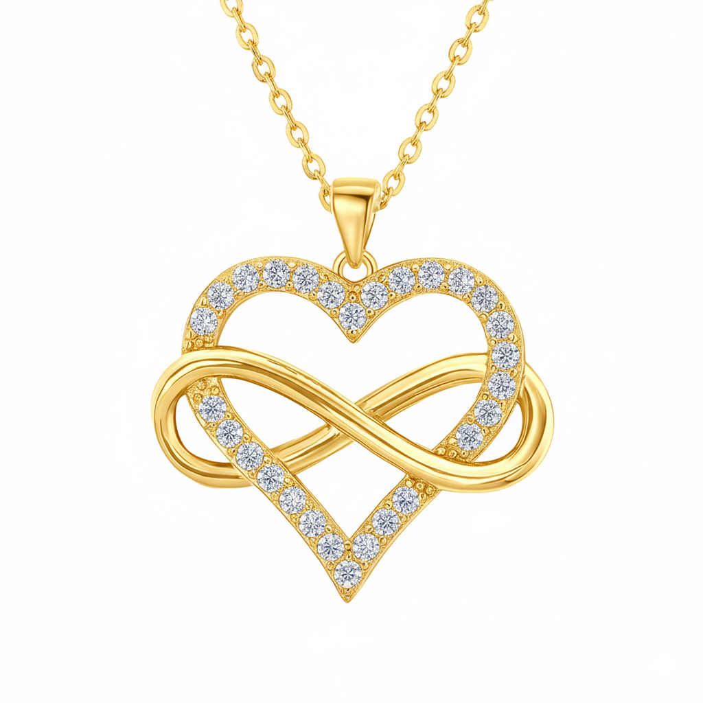 To my Daughter - Infinity Heart Necklace