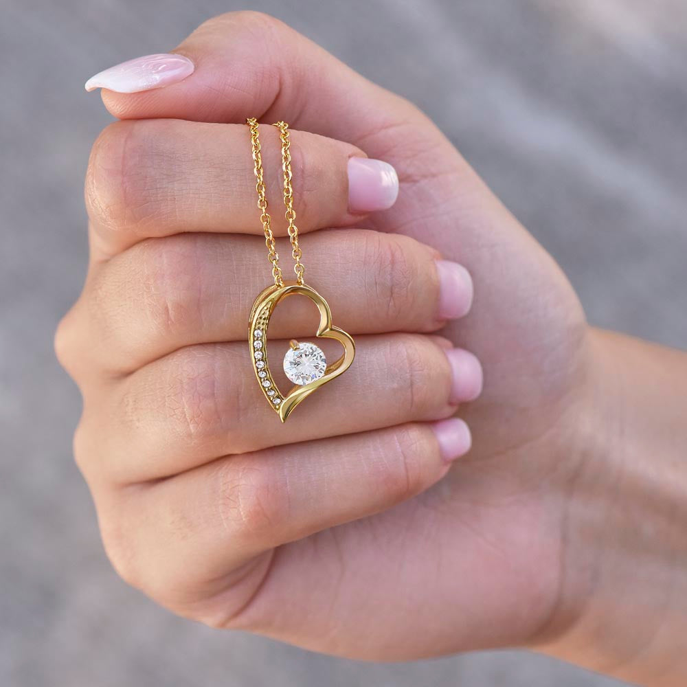To My Mum - I Love You from Son - Heart Necklace