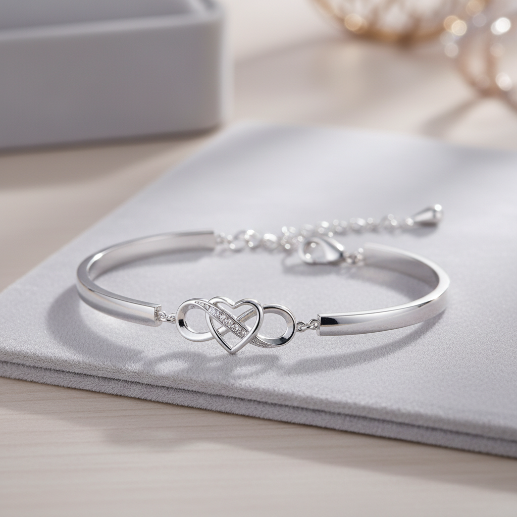 No Storm, No Strength | Never Forget How Much I Love You | Infinity bracelet