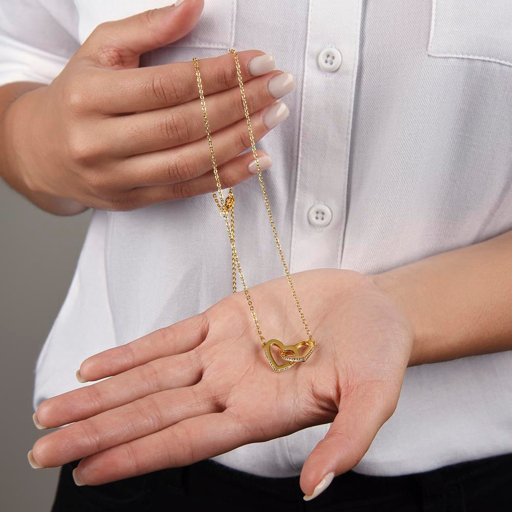 To My Special Mum - Linked Heart Necklace