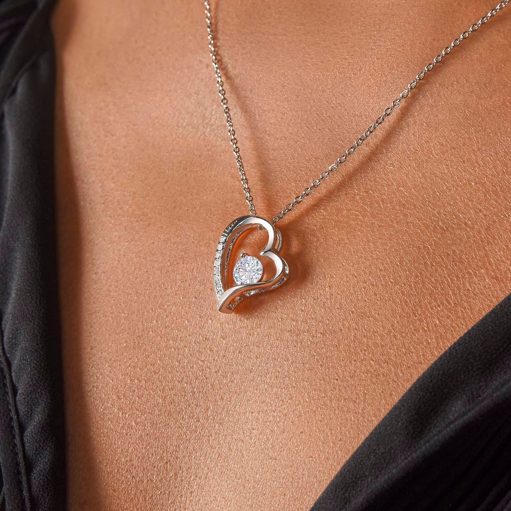 To The Love of My Life - Love heart necklace