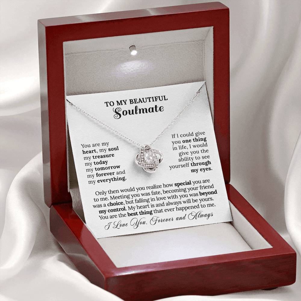 To My Soulmate - My Everything Necklace