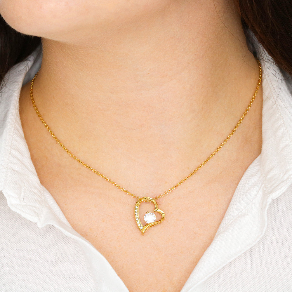To My Queen - Heart Necklace