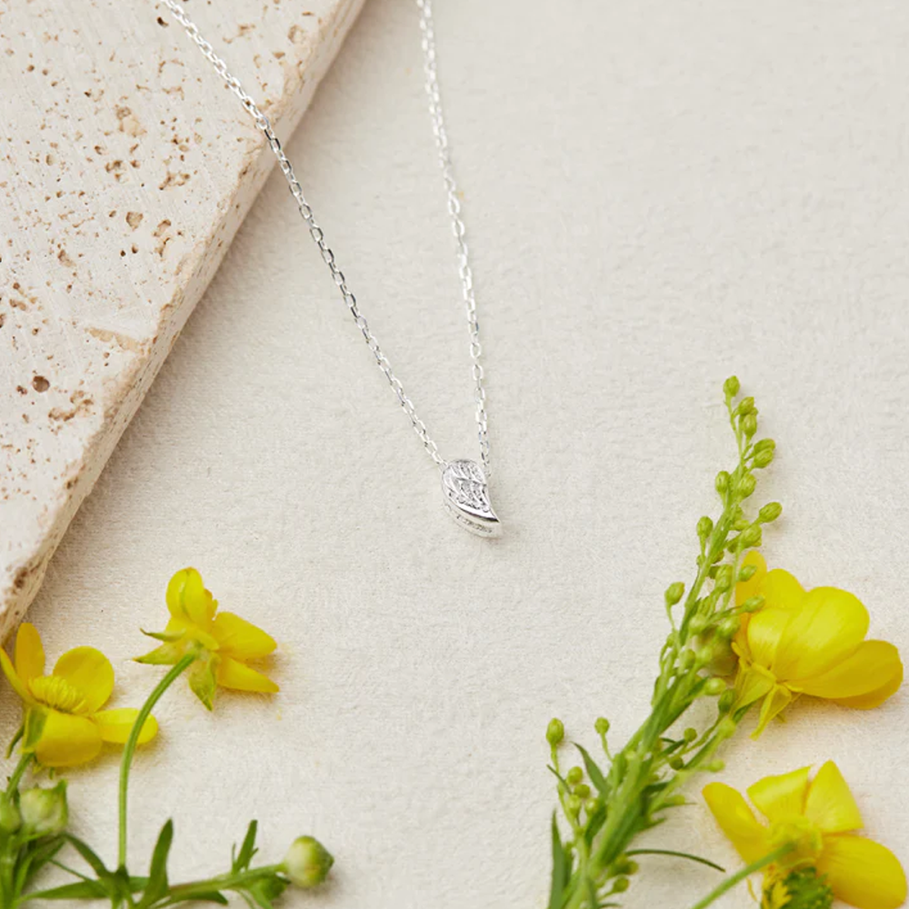 An Angel Forever in my Heart - Angel Wing Necklace