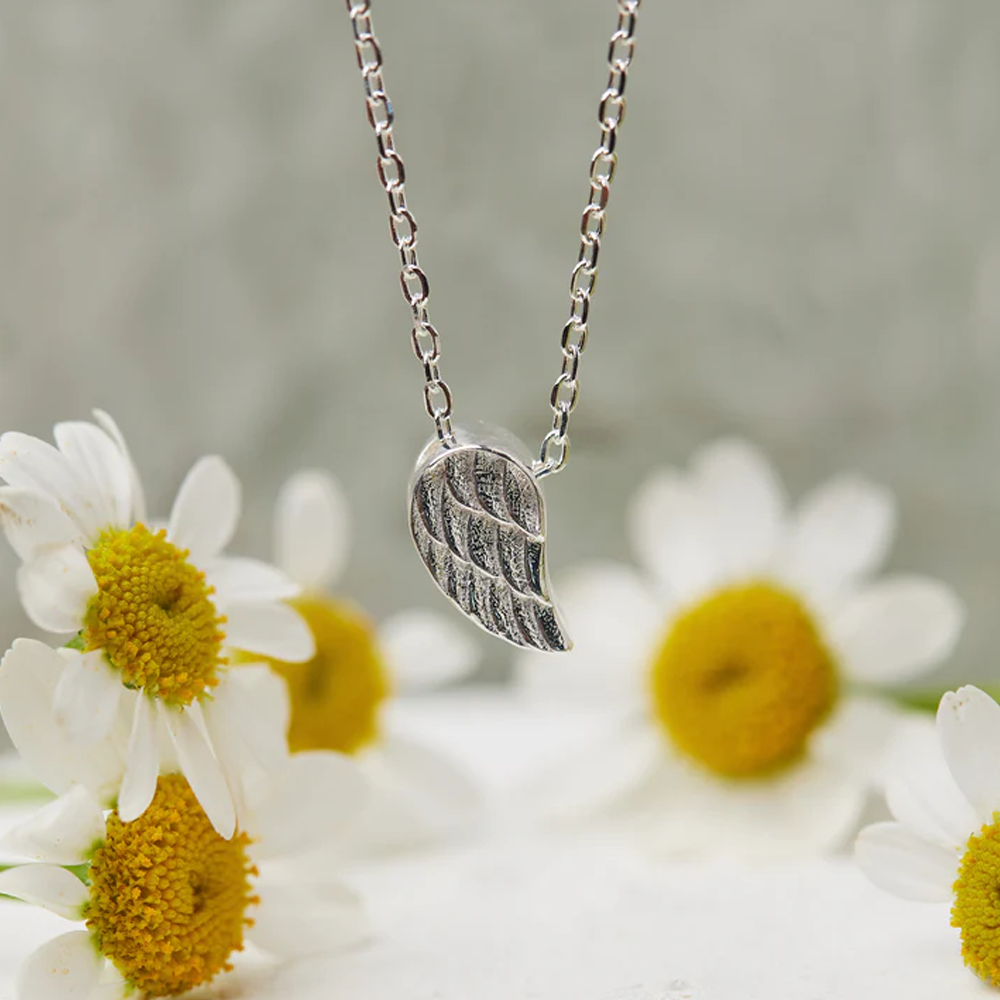 An Angel Forever in my Heart - Angel Wing Necklace