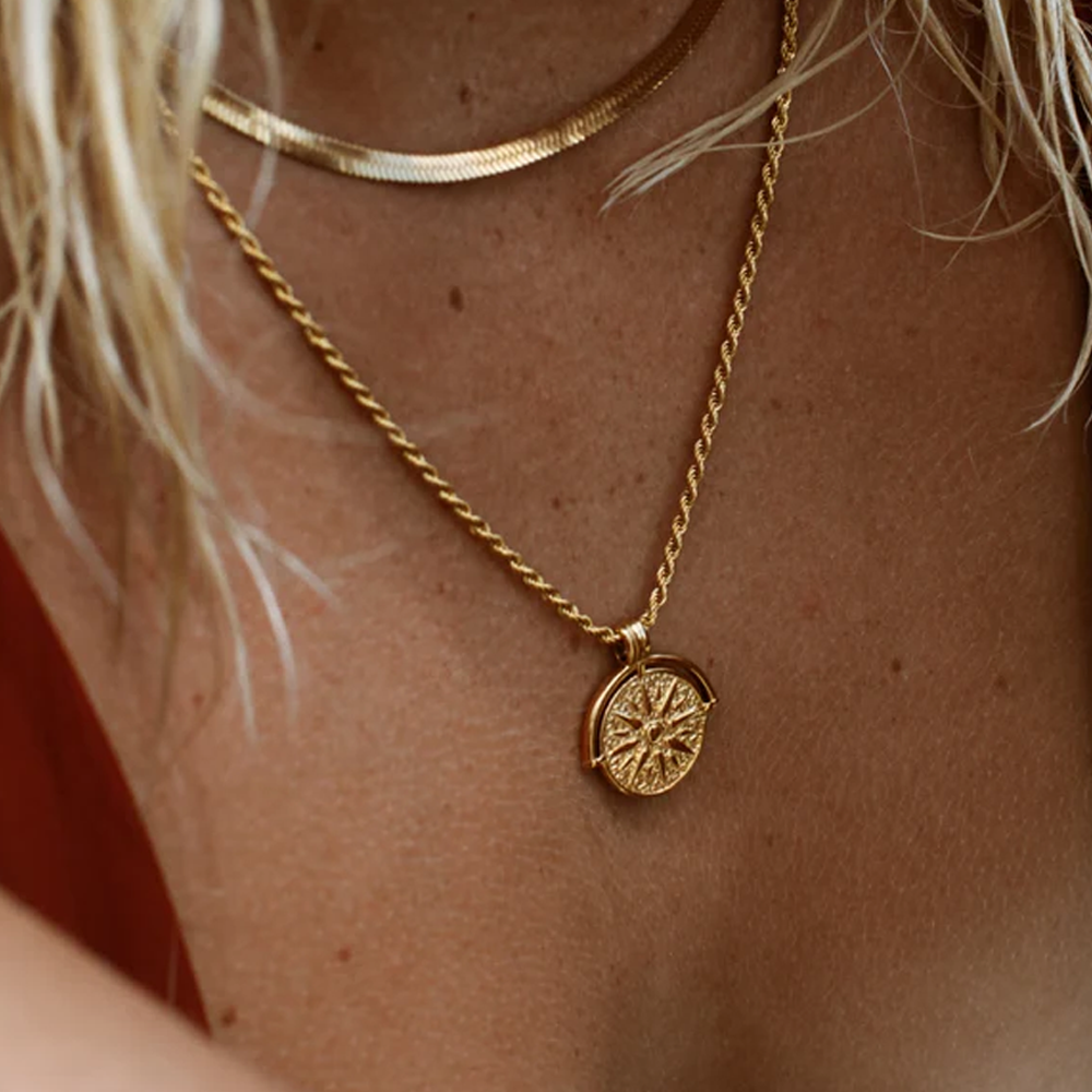 To My Daughter - Always Shine - Sun Necklace