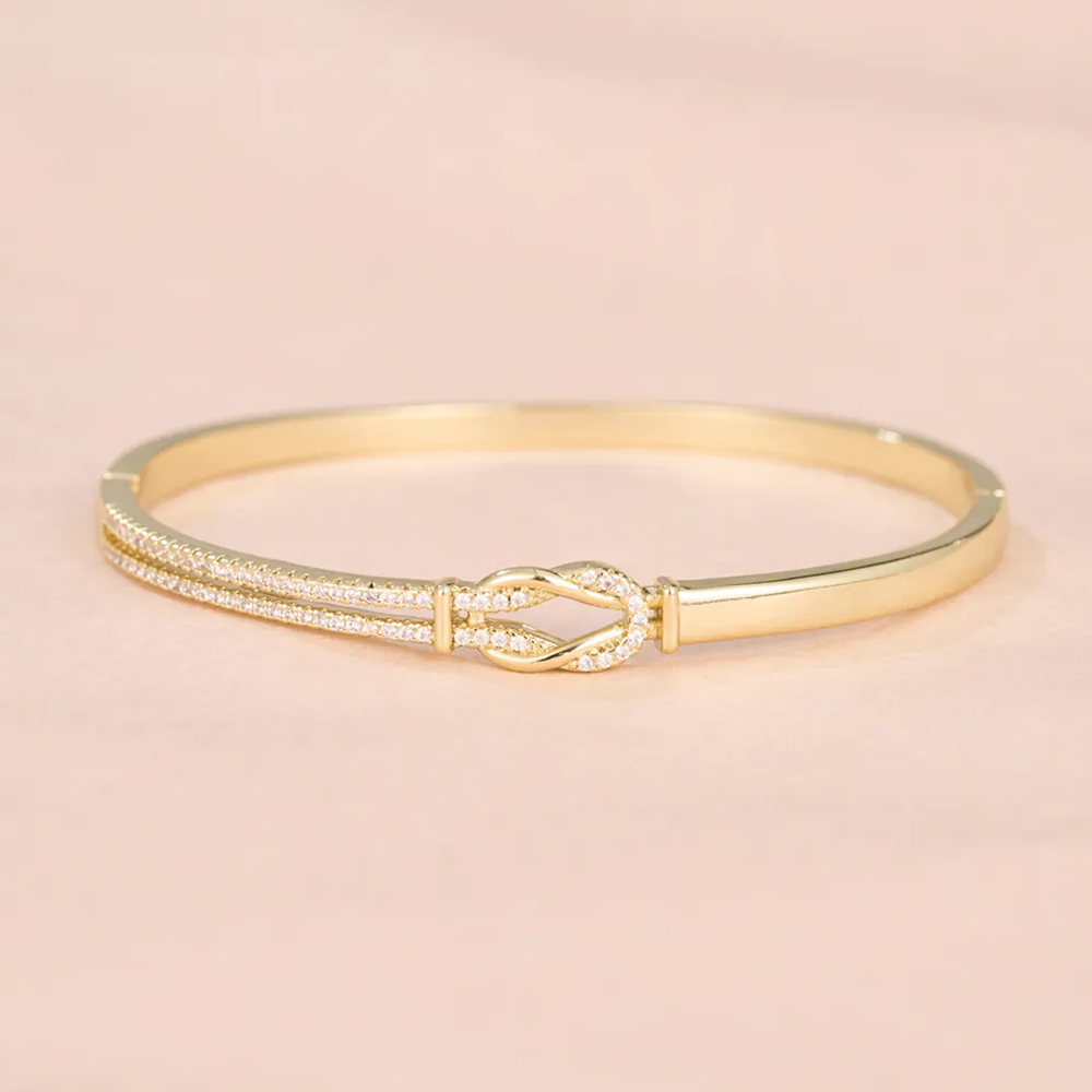 Knot Tied By God Mother-Daughter Bangle
